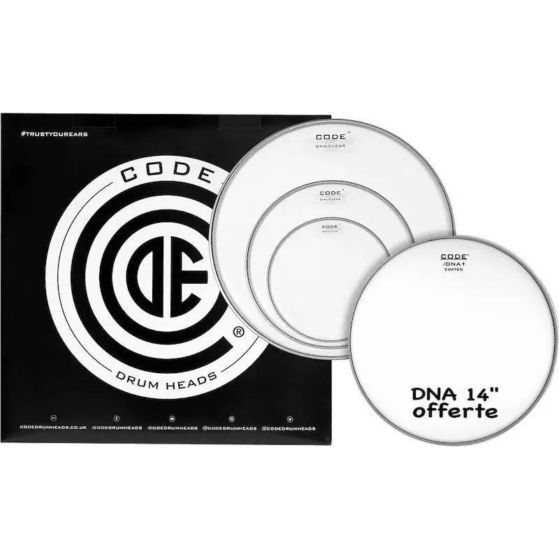 Code DNA Rock Transparent Pack Promotion