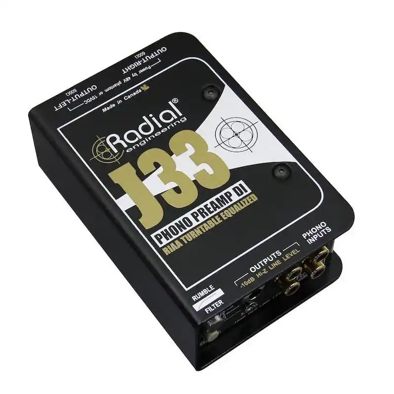 Radial J33 Phono Preamp & DI Nouveauté