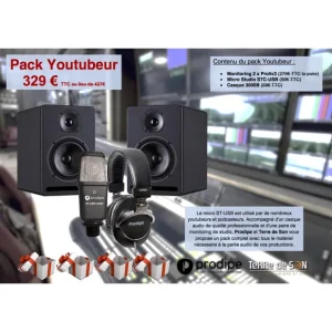 Prodipe - Pack Youtubeur Seulement Aujourd'hui