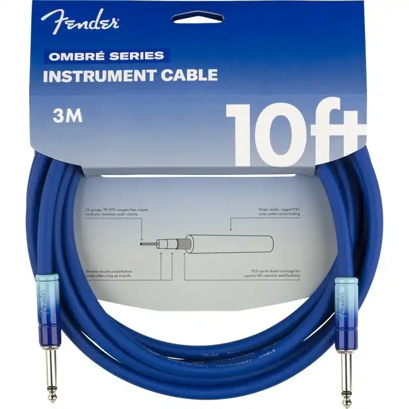 Jusqu'à Épuisement Des Stocks Fender Ombré Instrument Cable 3m BB