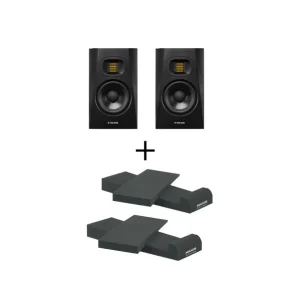 Expédition Rapide Adam Audio - Pack 2 x T5V + Mousse Acoustique