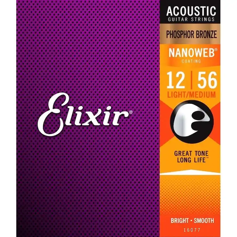 Elixir Nanoweb Light-Medium 12-56 Petit Prix