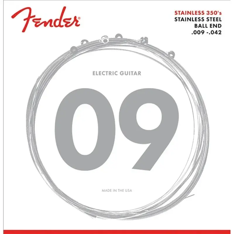 Fender Stainless 350L 09-42 Haute Qualité