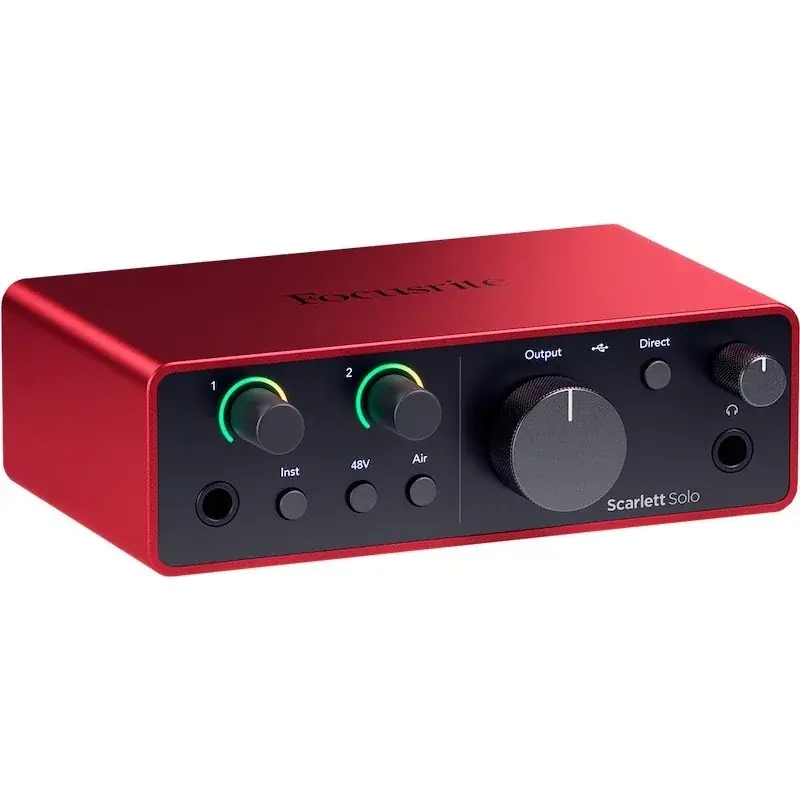 Soldes Focusrite Scarlett Solo v4