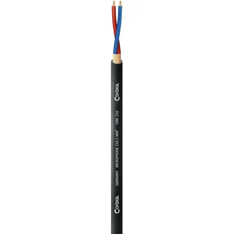 Cordial CMK 250 1m Cable Micro Black Quantité Limitée