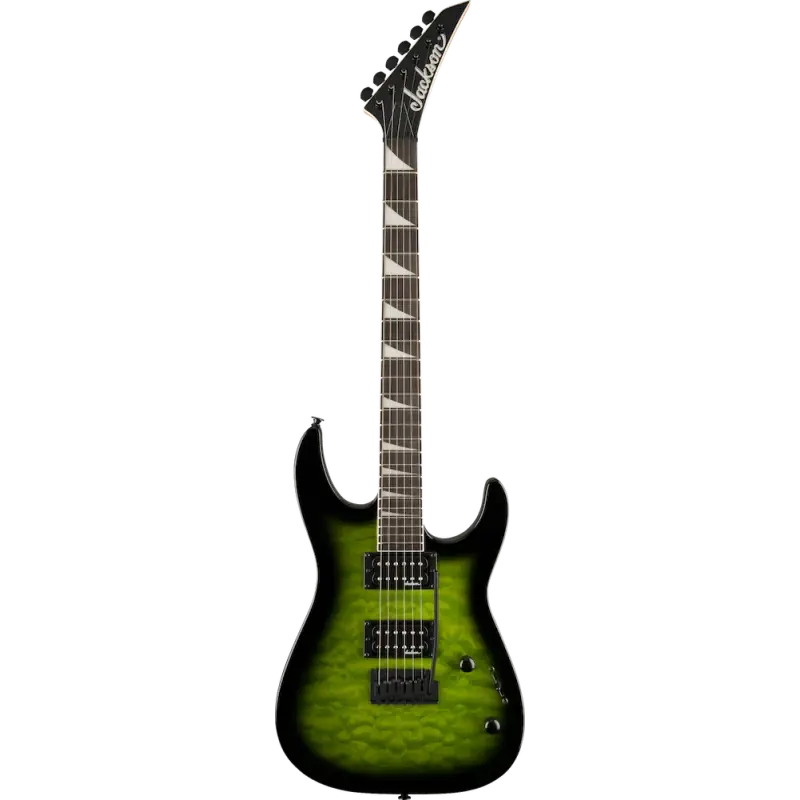 Satisfait Ou Remboursé Jackson Dinky JS20 DKQ 2PT Transparent Green
