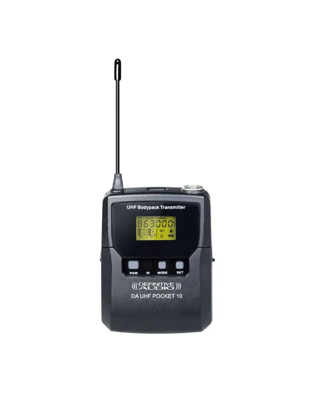 Definitive audio - DA UHF POCKET 10 Nouvel Arrivage