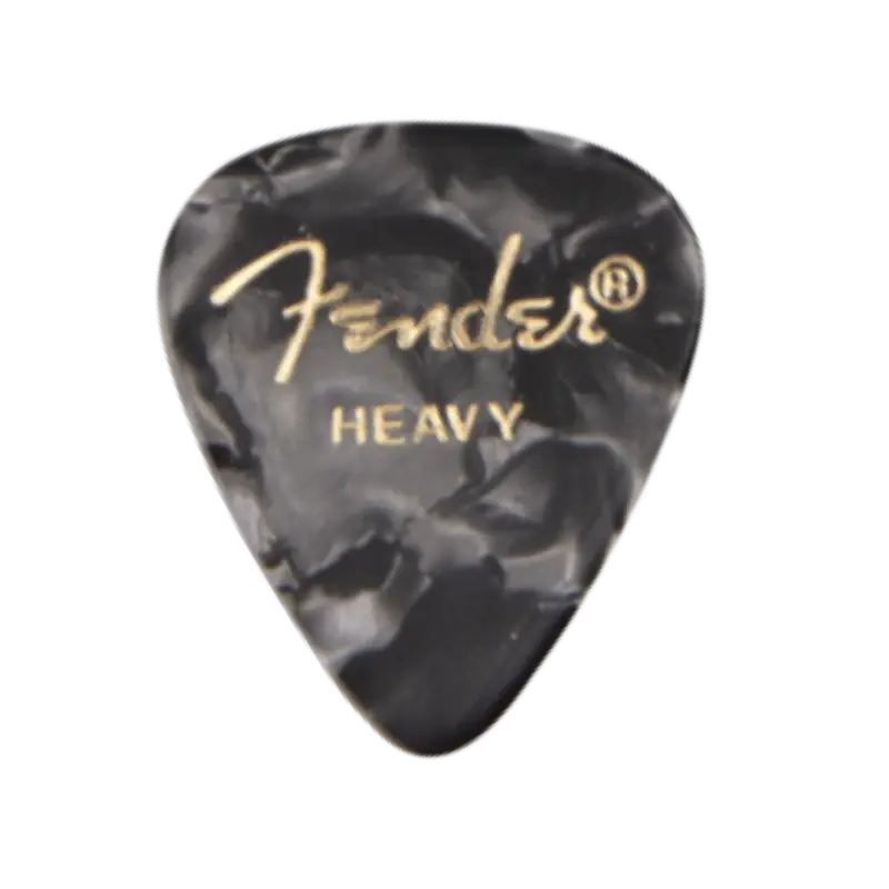 Commander Maintenant Fender 351 Premium Pick Heavy Black