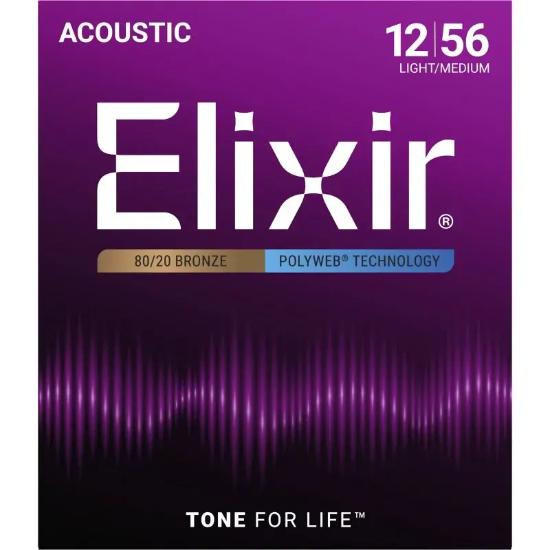 Elixir Polyweb Light-Medium 12-56 Promotion Saisonnière
