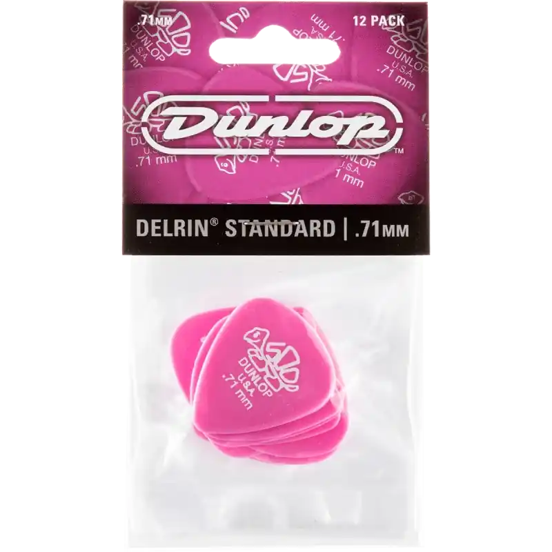 Seulement Aujourd'hui Dunlop Delrin 0,71mm Pack