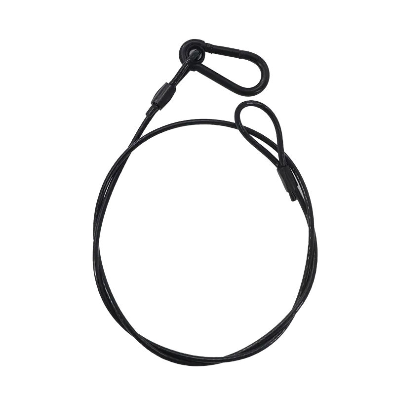 Bon Plan Lighting Elingue de Sécurité 3mm 75cm Noir