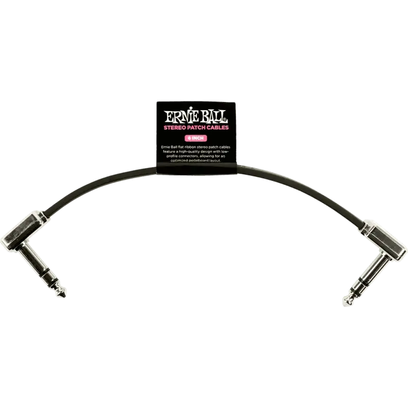 Quantité Limitée Ernie Ball Flat Ribbon Stereo Patch