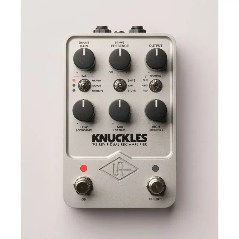 Universal Audio Knuckles ‘92 Dual Rec Amplifier Vente Flash
