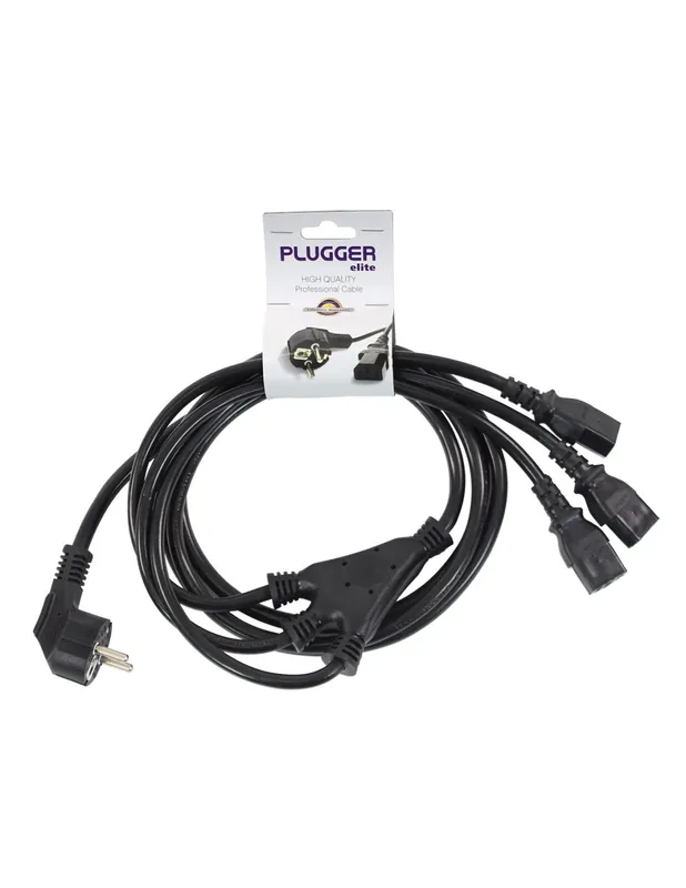 Plugger - Câble d‘alimentation 3 IEC Femelles - PC16 2m40 Elite Must-Have