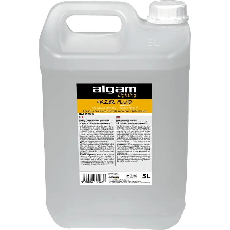 Lighting Hazer Fluid 5L Dernier Modèle