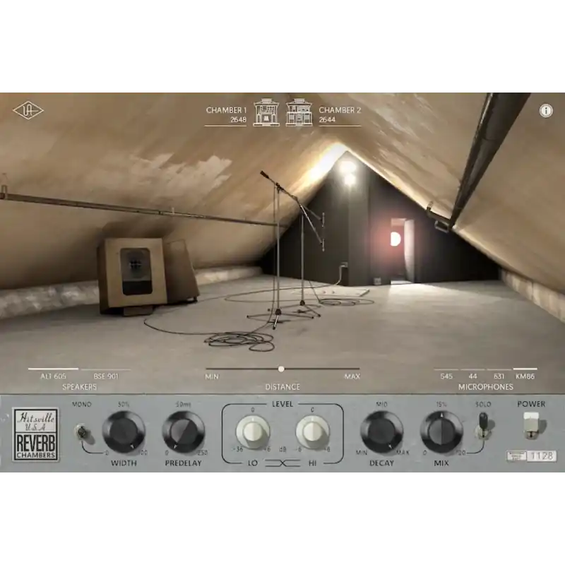 Usine Directe UAD Hitsville Reverb Chambers