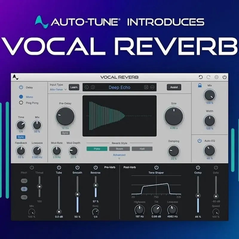 Antares Vocal Reverb by Auto-Tune Top Vente