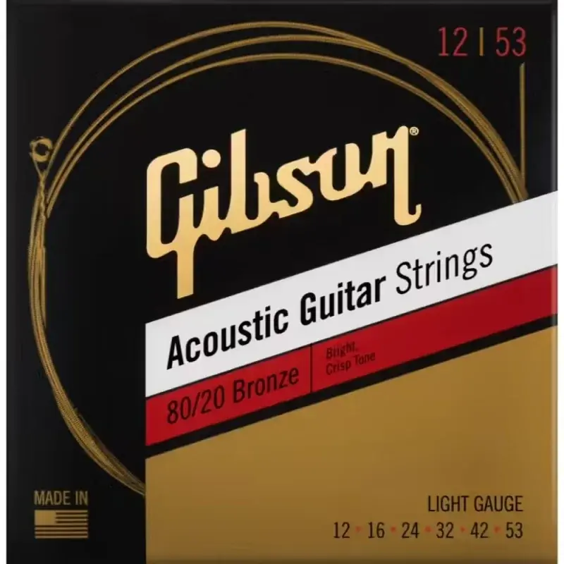Gibson 80/20 Bronze Acoustic Light Meilleur Prix