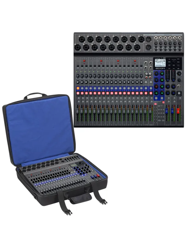 Zoom - Livetrak L-20 + Sac de transport Top Vente