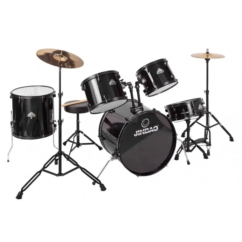 Jinbao Drummer Starter Pack Black Bon Marché