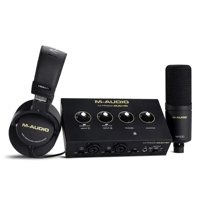 Seulement Aujourd'hui M-audio M-Track Duo HD Pack