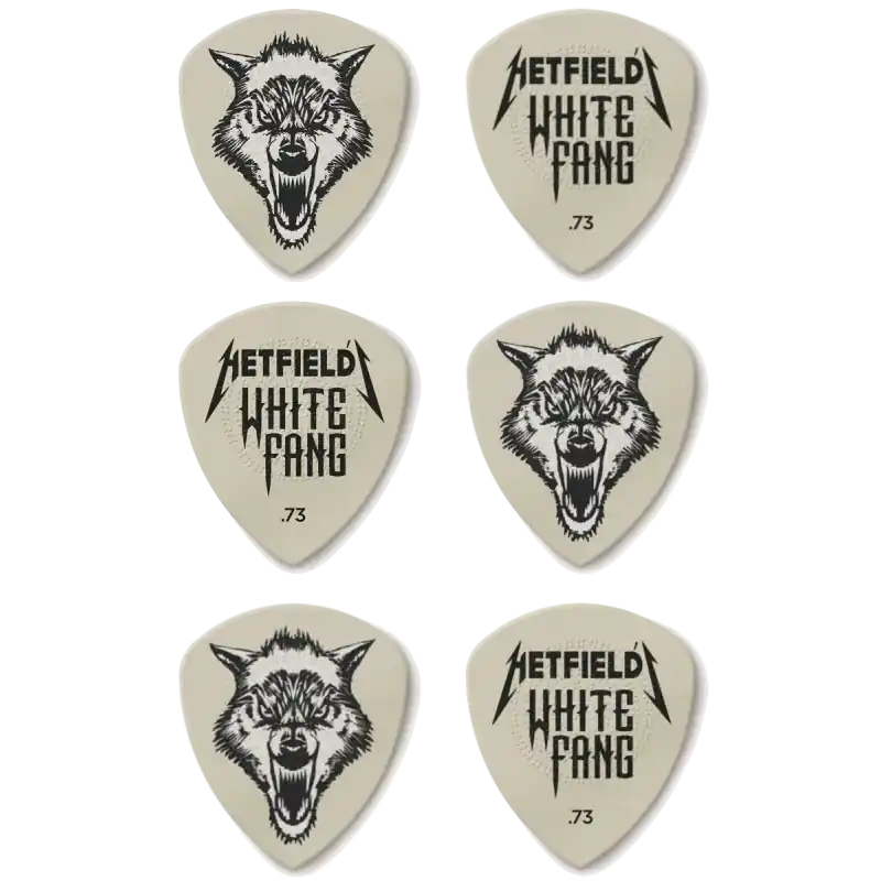 Dunlop Player‘s Pack Hetfield White Fang 0.73mm Marque