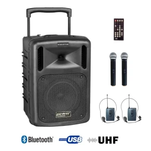 Meilleure Vente Power Acoustics Sonorisation - BE 9208 UHF PT ABS