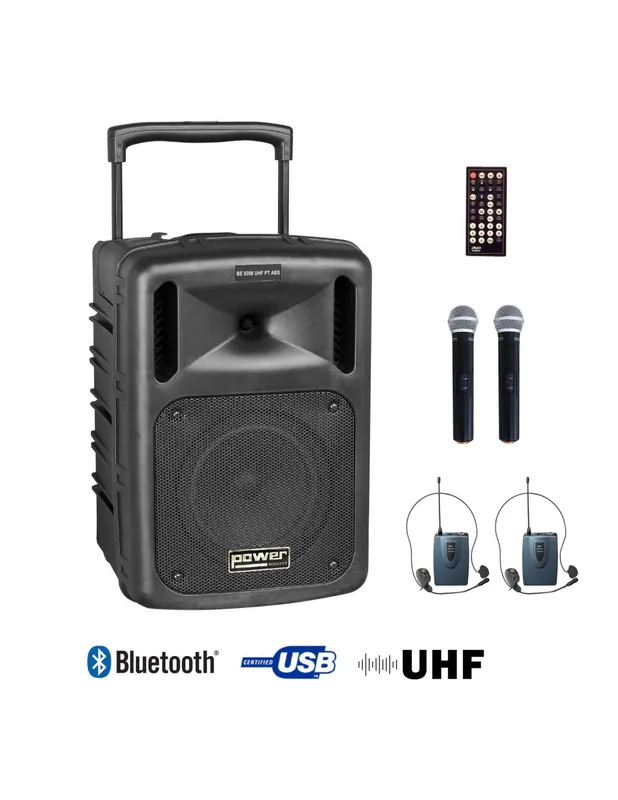 Meilleure Vente Power Acoustics Sonorisation - BE 9208 UHF PT ABS