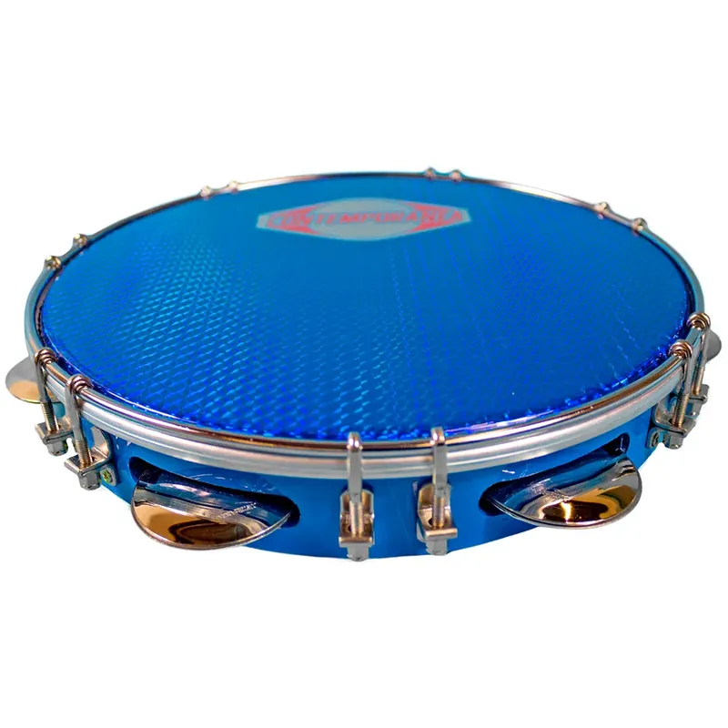 Solde Pandeiro Contemporanea 10" Blue - Peau Blue