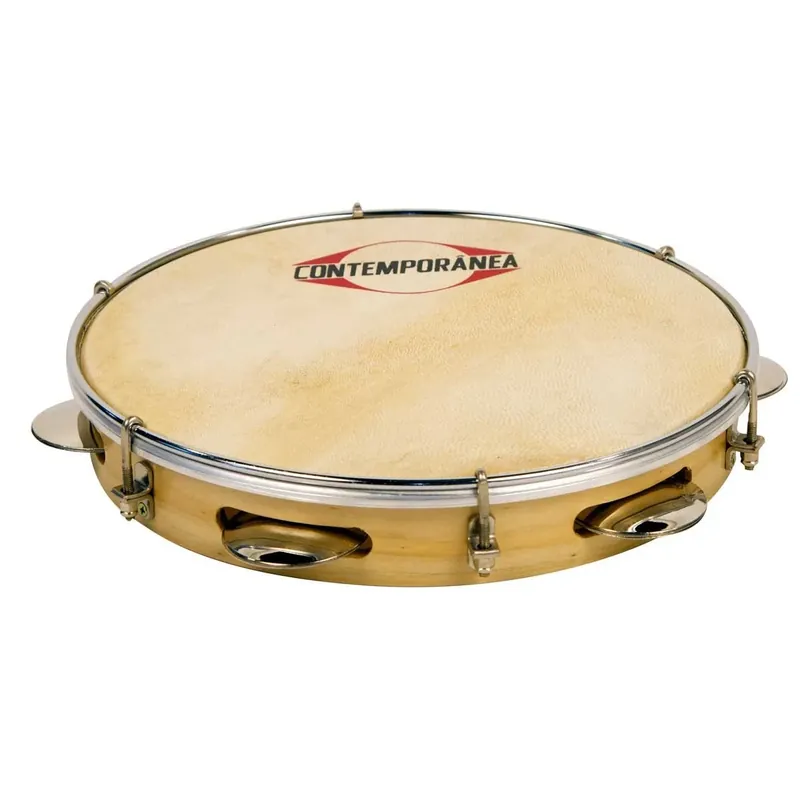 Offre Exclusive Pandeiro Contemporanea 10" Bois Peau Animale Pro