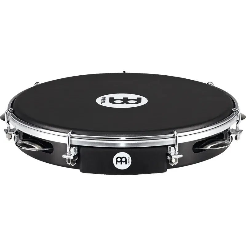 Prix Cassé Pandeiro Meinl 10" Abs - Peau Napa - Black