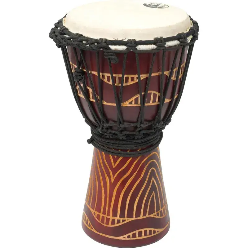 Djembe Tanga 14" Slammer Sculpte - Red Livraison Express