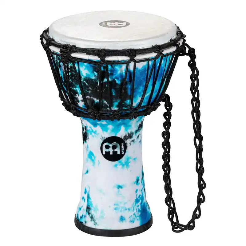 Vente Flash Djembe Meinl Junior 07" - Galactic Blue Tie Dye
