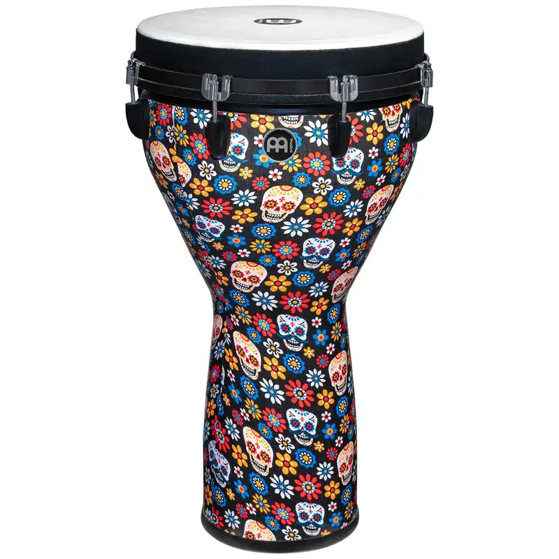 Petit Prix Djembe Meinl 14" Jumbo Synthetique - Day Of The Dead