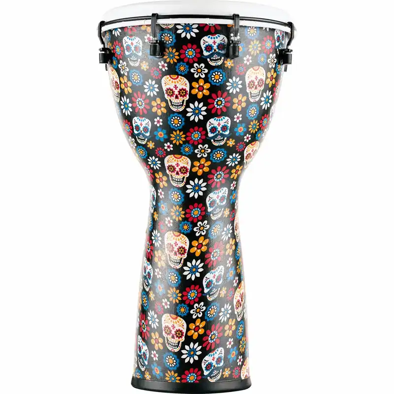 Achat Immédiat Djembe Meinl 12" Synthetic Alpine Series - Day Of The Dead