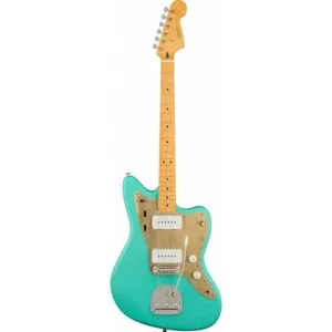 Offre Spéciale 40TH ANNIVERSARY JAZZMASTER VINTAGE EDITION MAPLE FINGERBOARD GOLD ANODIZED PICKGUARD SATIN SEAFOAM GREEN