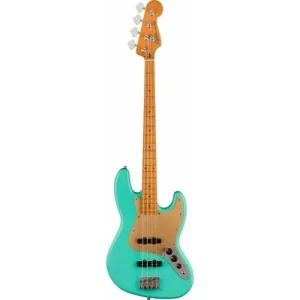 Prix Choc 40TH ANNIVERSARY JAZZ BASS VINTAGE EDITION MAPLE FINGERBOARD GOLD ANODIZED PICKGUARD SATIN SEAFOAM GREEN