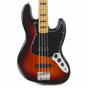 Nouveauté CLASSIC VIBE 70S JAZZ BASS MAPLE FINGERBOARD 3-COLOR SUNBURST