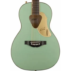 G5021E RANCHER PENGUIN PARLOR ACOUSTIC/ELECTRIC MINT METALLIC Offre Du Jour