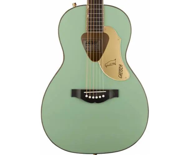 G5021E RANCHER PENGUIN PARLOR ACOUSTIC/ELECTRIC MINT METALLIC Offre Du Jour