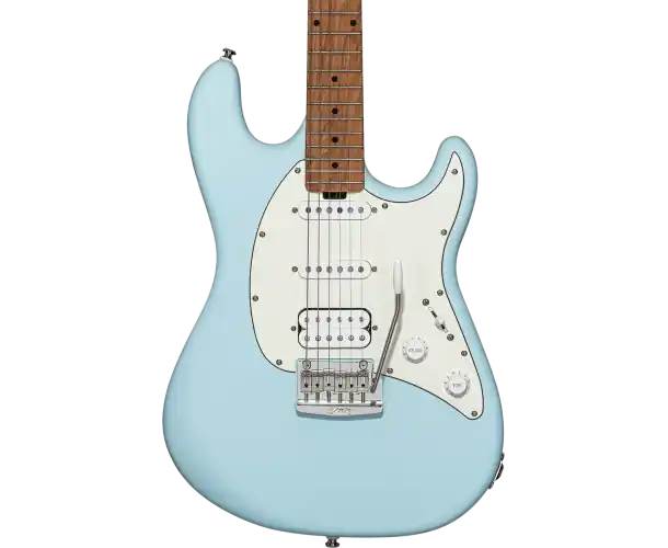 GUITARE ELECTRIQUE CUTLASS CT50 HSS DAPHNE BLUE SATIN Promotion