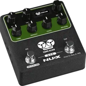 Petit Prix TAPE-ECHO PEDALE DE DELAY NUMERIQUE TYPE TAPE ECHO