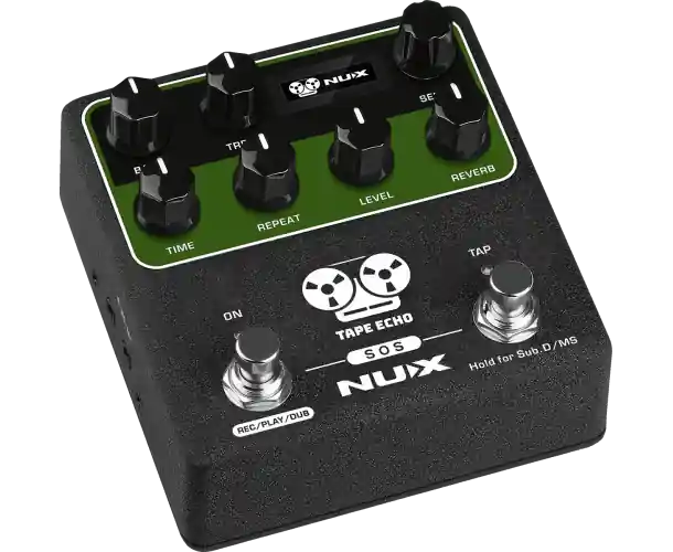 Petit Prix TAPE-ECHO PEDALE DE DELAY NUMERIQUE TYPE TAPE ECHO