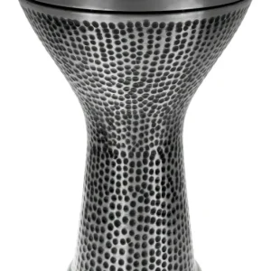 Darbouka Sawt El Ahram Egypte Alu Martele - Noir Prix Réduit