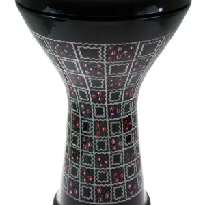 Authentique Darbouka Sawt El Ahram Egypte Alu Grave Motifs Peints