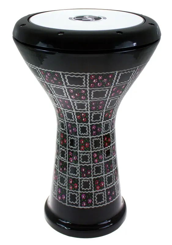 Authentique Darbouka Sawt El Ahram Egypte Alu Grave Motifs Peints