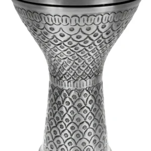 Commande En Gros Darbouka Sawt El Ahram Egypte Alu Ecailles - Noir