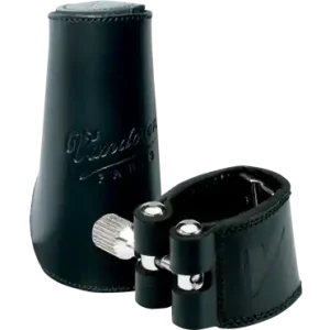 Promotion Saisonnière Vandoren Cuir LC21L - ligature et couvre-bec cuir pour clarinette Sib