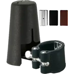 Seulement Aujourd'hui Vandoren Cuir LC23P - ligature et couvre-bec plastique pour clarinette Alto