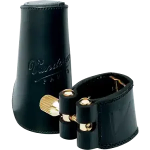 Vente Flash Vandoren Cuir LC27L - ligature et couvre-bec cuir pour saxo alto